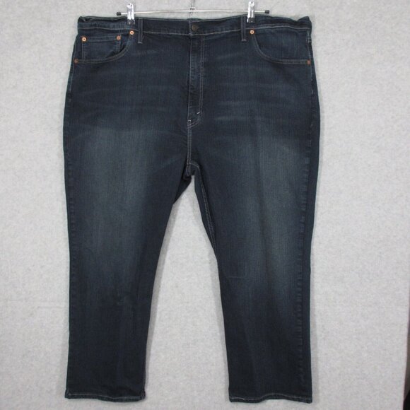Levi's 559 Men's Jeans Straight Leg Dark Wash Size 50 x 29 - Picture 1 of 10